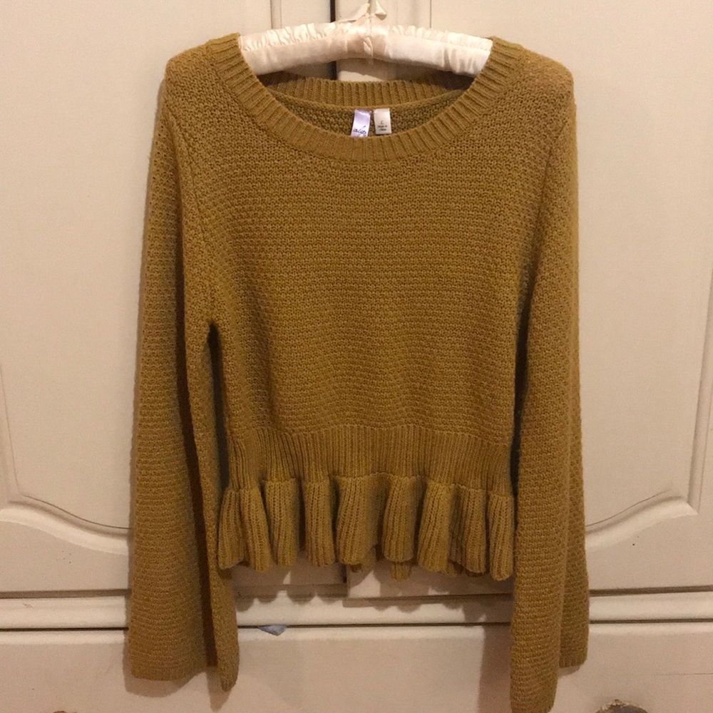 Francesca’s Peplum Sweater